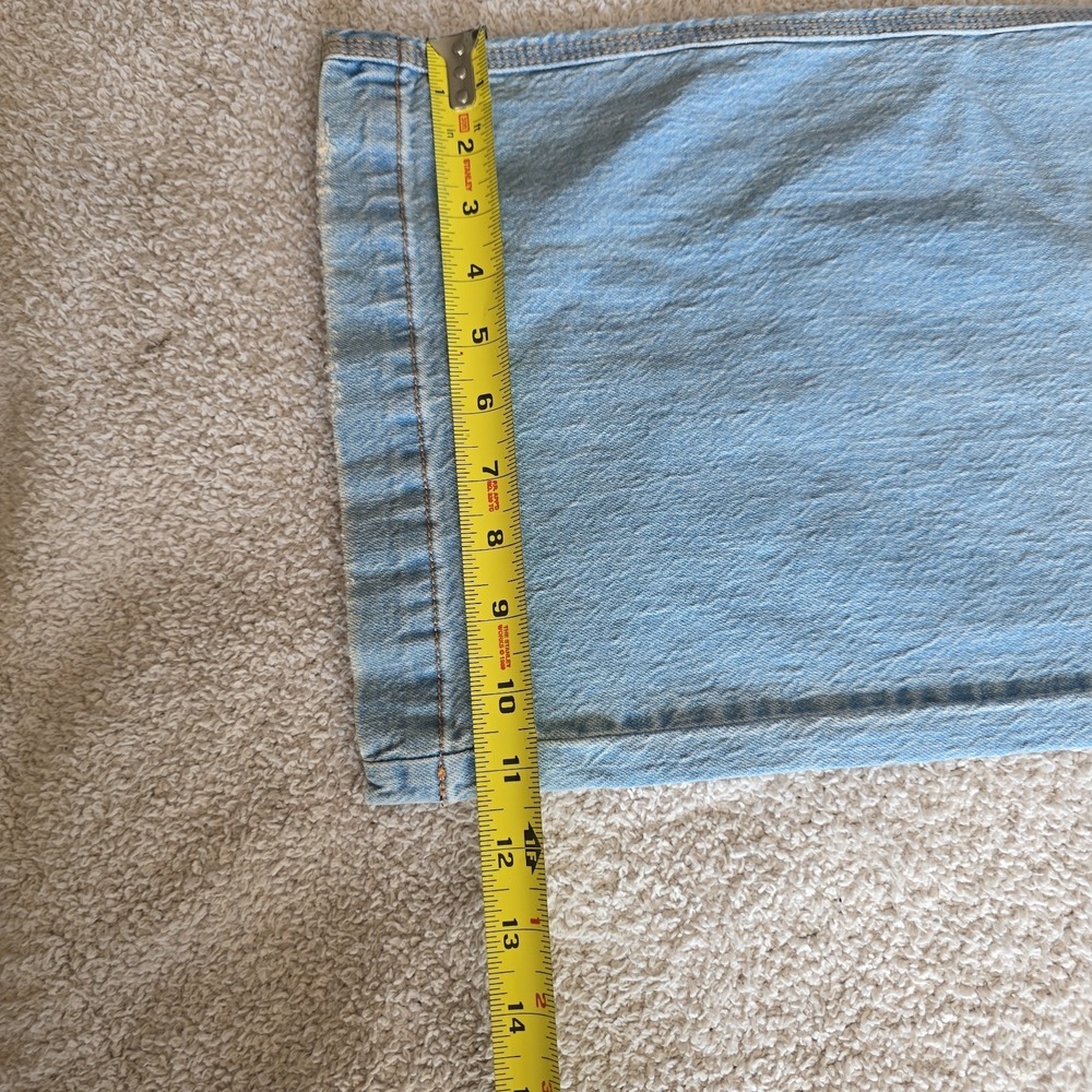No Boundaries Women's Wide Leg Denim Jeans Light Enzyme With Tint Size 12 NWT - Picture 7 of 14